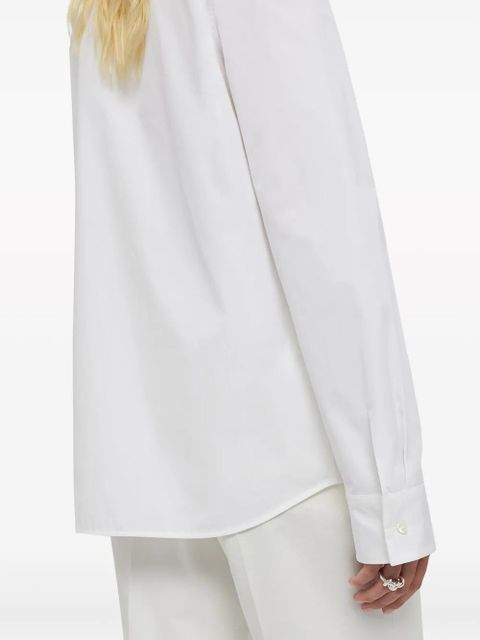 Jil Sander long-sleeve cotton shirt - White