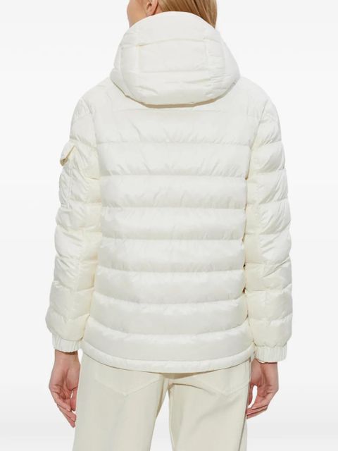 Moncler hooded puffer jacket - White
