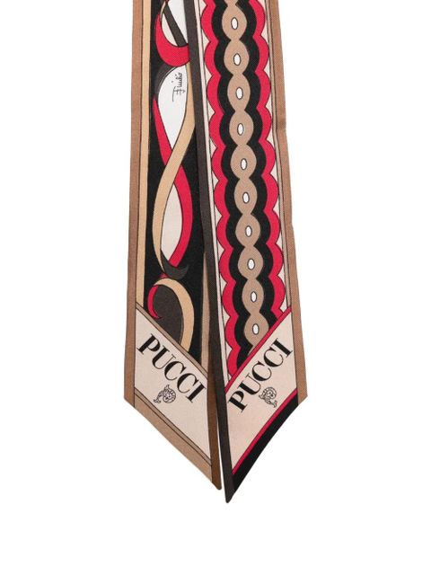 PUCCI abstract-pattern scarf - 1 - zdjęcie produktu nr 2