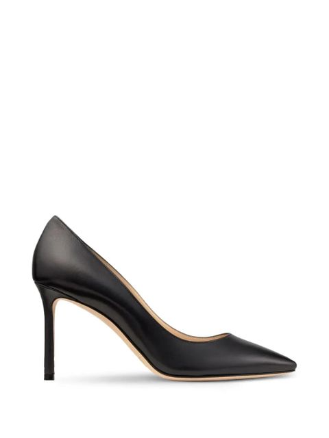 Jimmy Choo Romy leather pumps - Black - zdjęcie produktu nr 1