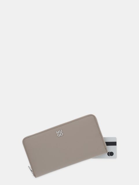 HUGO portfel damski kolor beżowy 50547912 - zdjęcie produktu nr 2