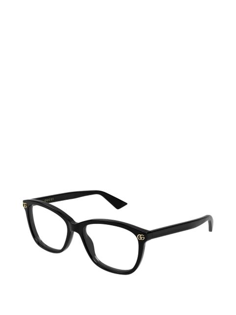 Gucci Eyewear Double G cat-eye glasses - Black - zdjęcie produktu nr 2