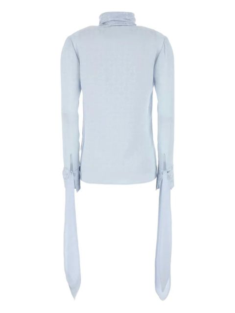 Givenchy monogram 72 jacquard blouse - Blue - zdjęcie produktu nr 2