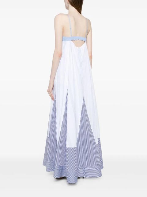 Simkhai Dixie mutli-stripe maxi dress - Blue