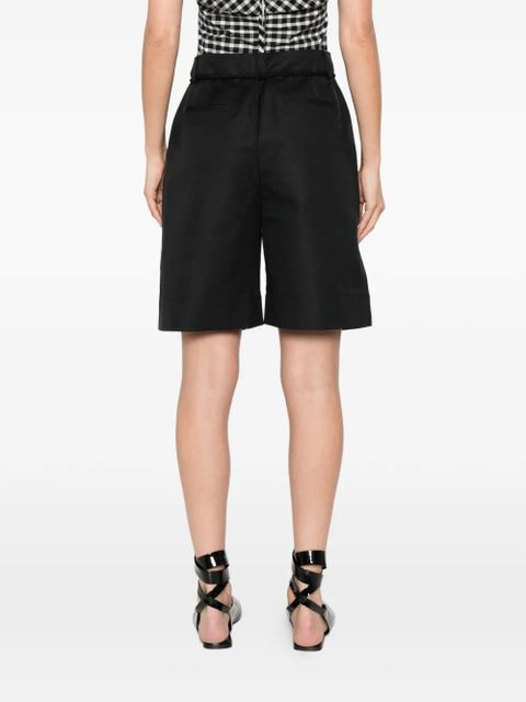 Posse Yvette high-waisted tailored short - Black