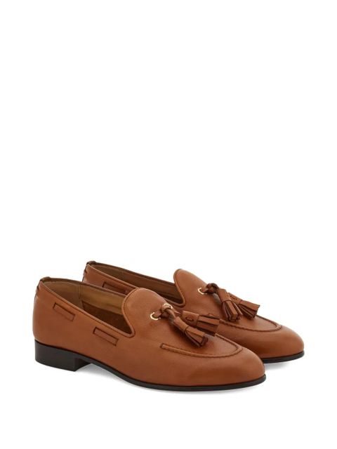 Ferragamo tassel-detail loafers - Brown - zdjęcie produktu nr 2