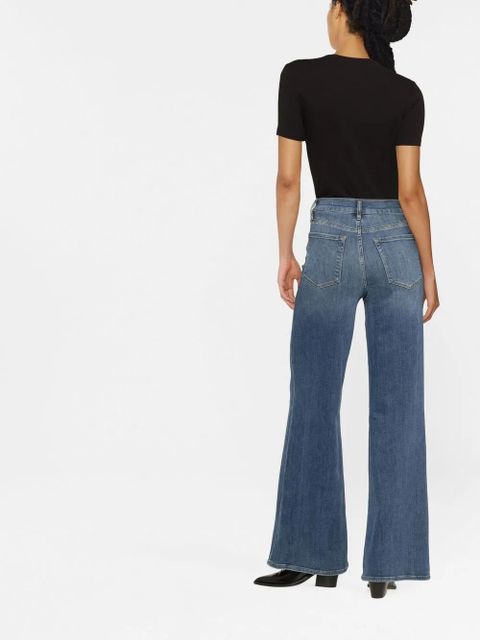 Versace slogan-print short-sleeve T-shirt - Black