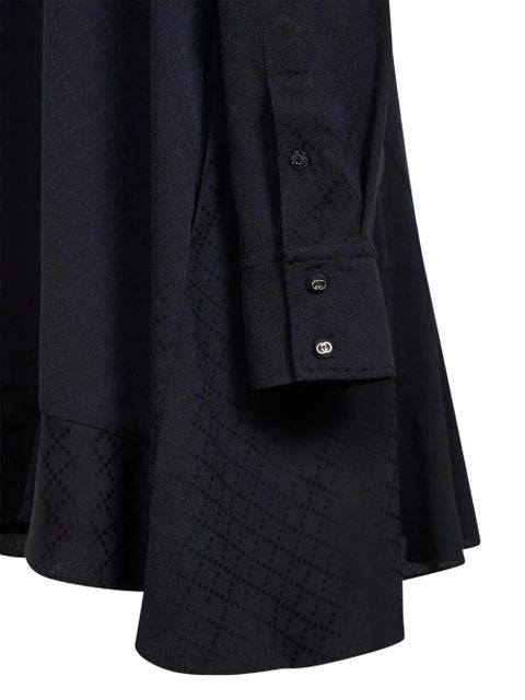 Gucci flounce dress - Black