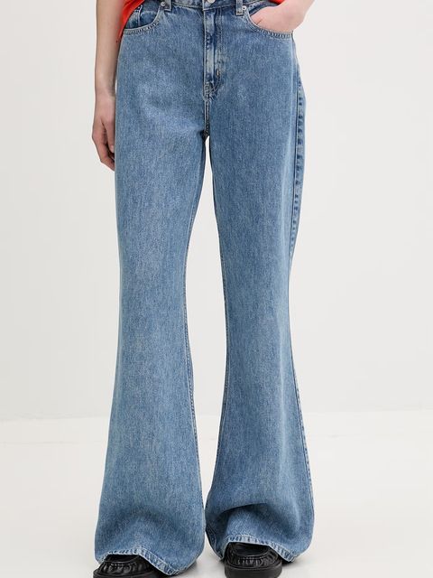 Karl Lagerfeld Jeans jeansy flare damskie - zdjęcie produktu nr 2