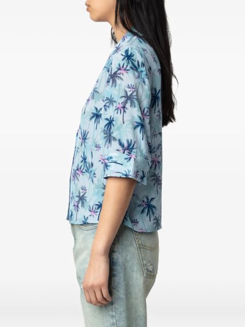 Zadig&Voltaire Telmos shirt - Blue