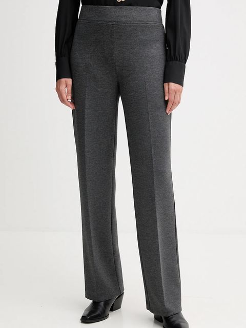 Joseph Ribkoff spodnie damskie kolor szary proste high waist 253300 - zdjęcie produktu nr 1