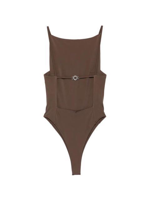 Jacquemus open-back swimsuit - Brown - zdjęcie produktu nr 2