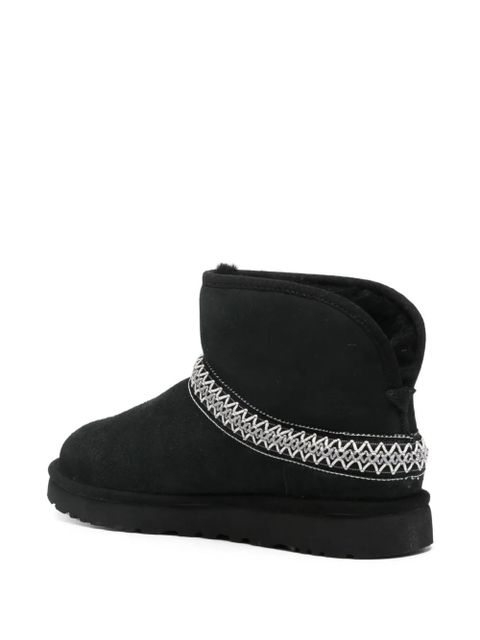 UGG Classic Mini Crescent boots - Black - zdjęcie produktu nr 2