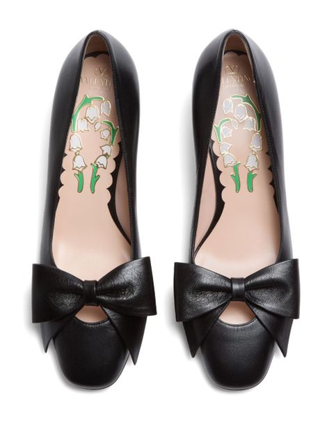 Valentino Garavani 45mm Bowow pumps - Black