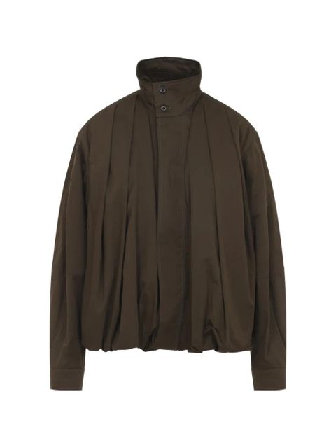 LEMAIRE button pleated jacket - Brown - zdjęcie produktu nr 1