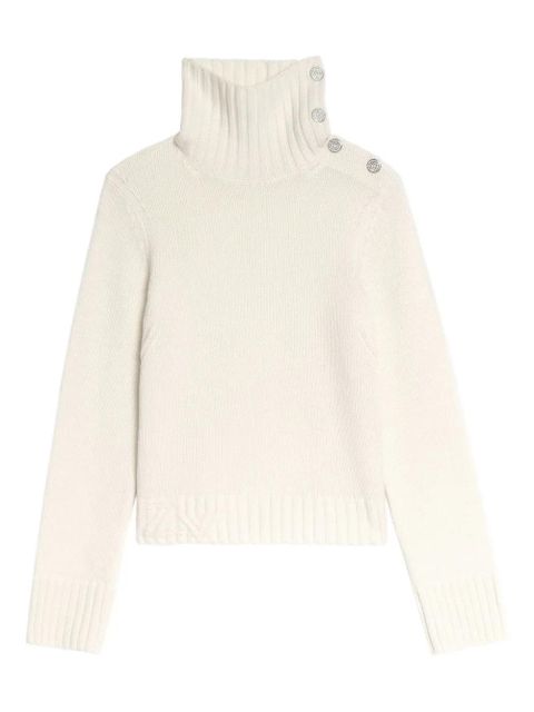 Zadig&Voltaire roll-neck embellished sweater - White - zdjęcie produktu nr 1