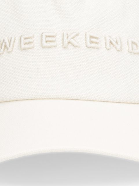 Weekend Max Mara czapka z daszkiem bawełniana AFALCO - zdjęcie produktu nr 1