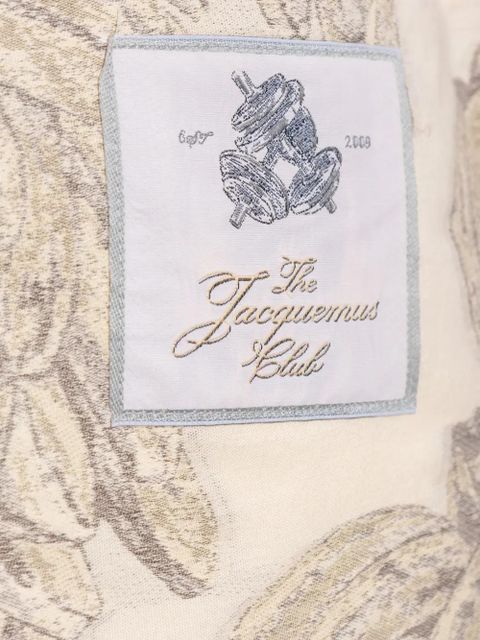 Jacquemus graphic-print shorts - Neutrals