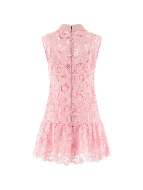 Self-Portrait lace collared dress - Pink - zdjęcie produktu nr 2
