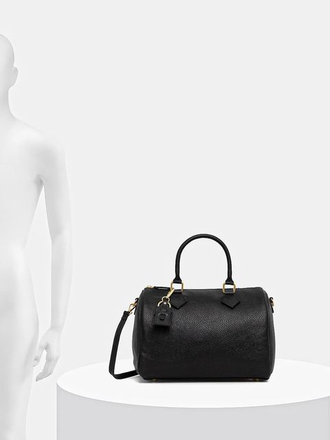 Answear.LAB torebka skórzana kolor czarny