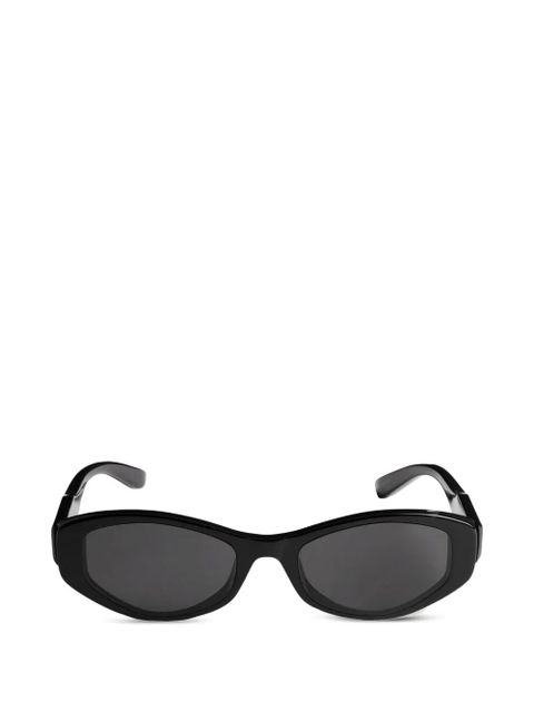 Balenciaga Eyewear Nova oval sunglasses - Black - zdjęcie produktu nr 1