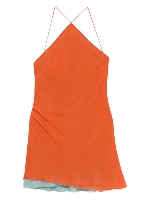SIR. Danica halterneck mini skirt - Orange - zdjęcie produktu nr 1