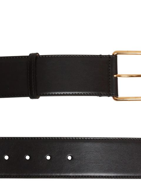 Alexander McQueen T-bar buckle belt - Black - zdjęcie produktu nr 2