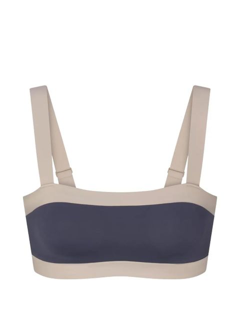 Skims x Nike Matte Shine Mix sports bra - Grey - zdjęcie produktu nr 1