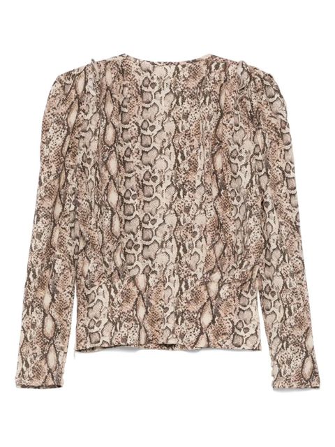 ISABEL MARANT Zarga blouse - Neutrals - zdjęcie produktu nr 2
