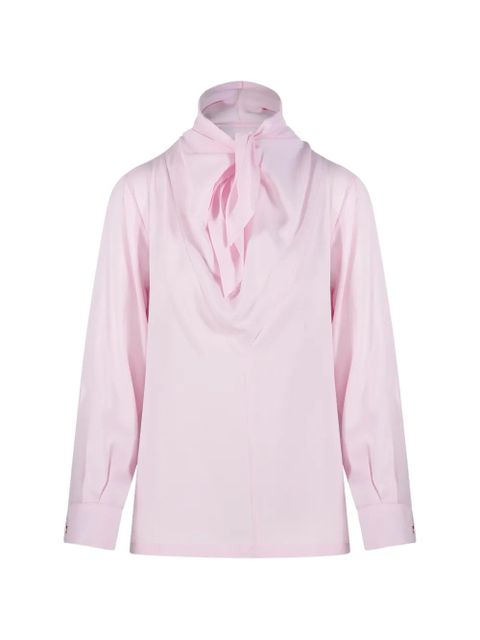 Max Mara pussy-bow top - Pink - zdjęcie produktu nr 1