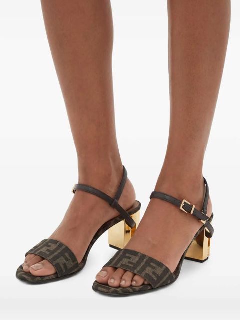 FENDI 65mm Delfina sandals - Black
