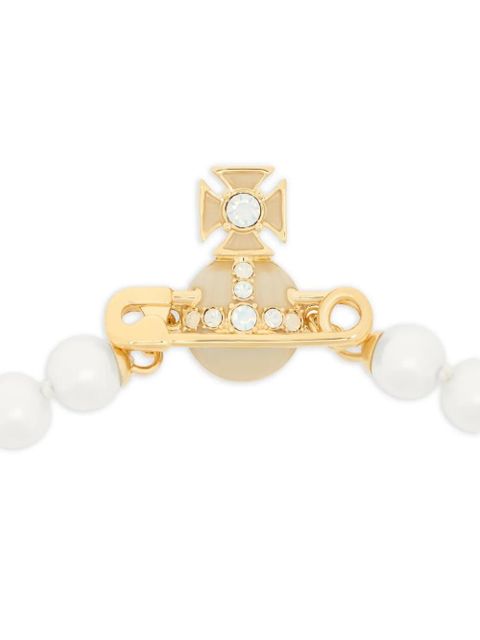 Vivienne Westwood Kitty faux-pearl bracelet - Gold - zdjęcie produktu nr 2
