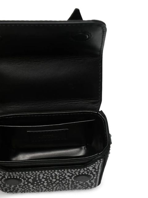 AMIRI rhinestone-embellished mini bag - Black