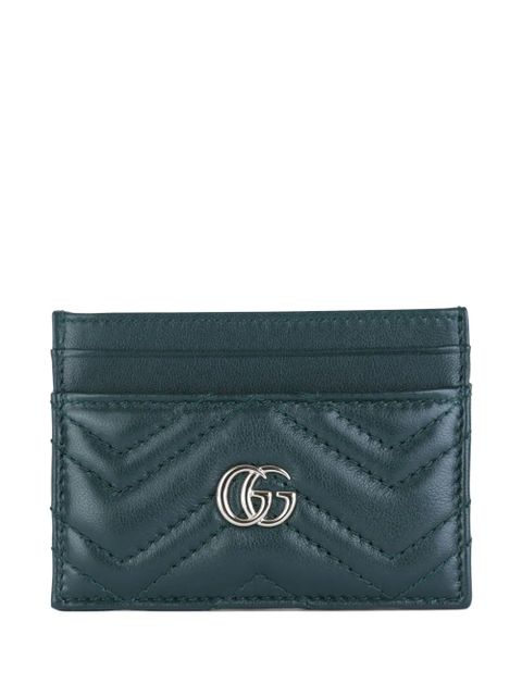 Gucci leather cardholder - Green - zdjęcie produktu nr 1