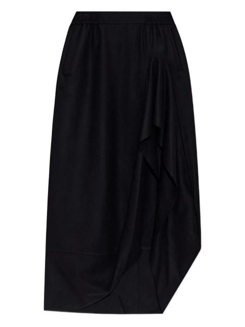 Vivienne Westwood ruffled pocketed asymmetrical skirt - Black - zdjęcie produktu nr 1