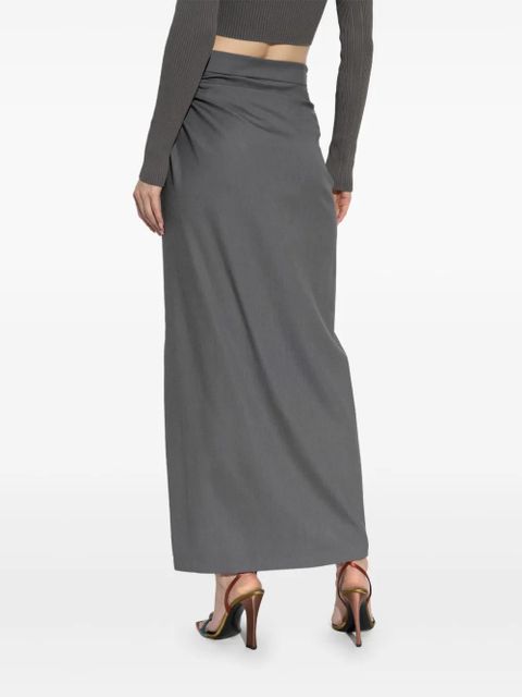 Max Mara Navona midi skirt - Grey