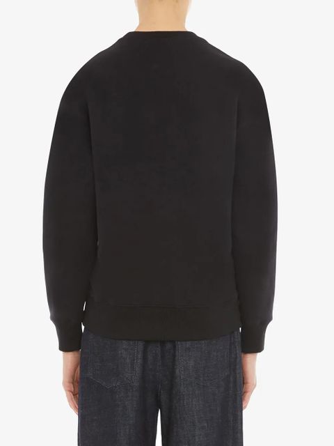 JW Anderson embroidered logo sweatshirt - Black