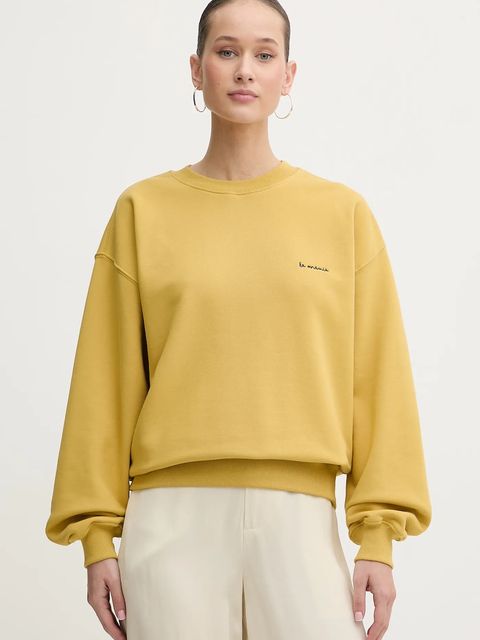 La Mania bluza KIANA damska kolor żółty gładka KIANA - zdjęcie produktu nr 1