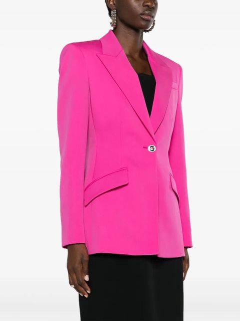 Versace Medusa single-breasted virgin-wool blazer - Pink