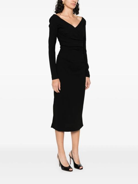 Dolce & Gabbana v-neck dress - Black
