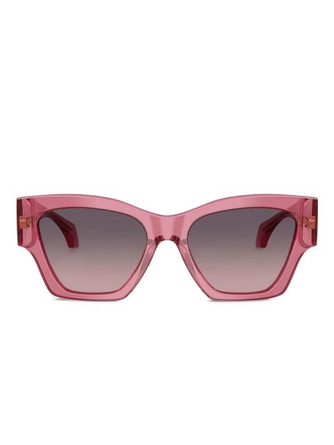 Versace Eyewear acetate cat-eye sunglasses - Pink - zdjęcie produktu nr 1