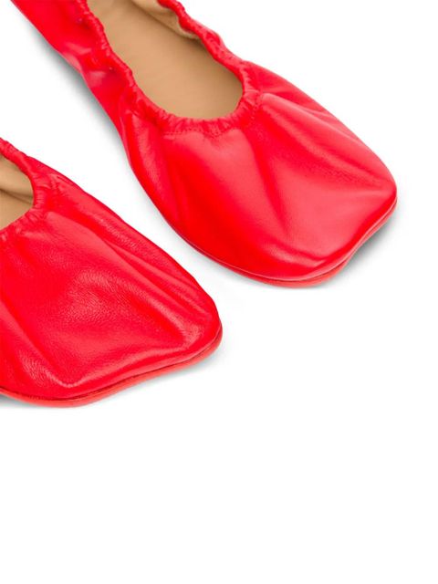 MM6 Maison Margiela gathered ballet flats