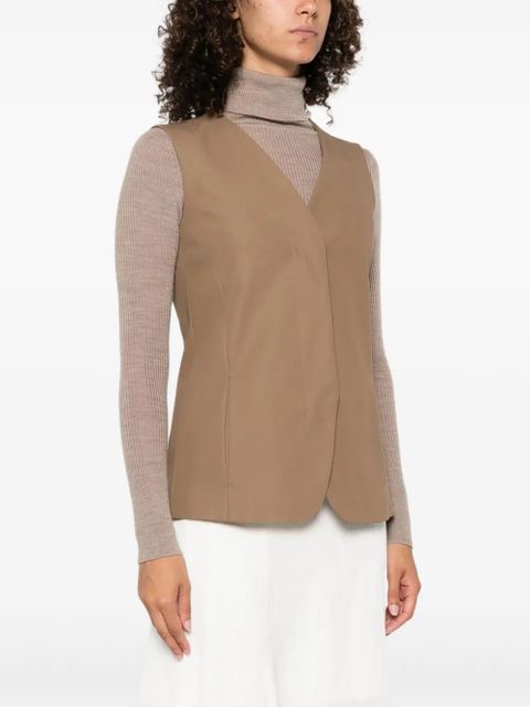 Max Mara Reno vest - Brown