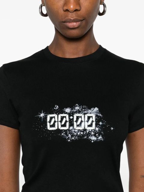 Coperni x Disney Midnight-print T-shirt - Black