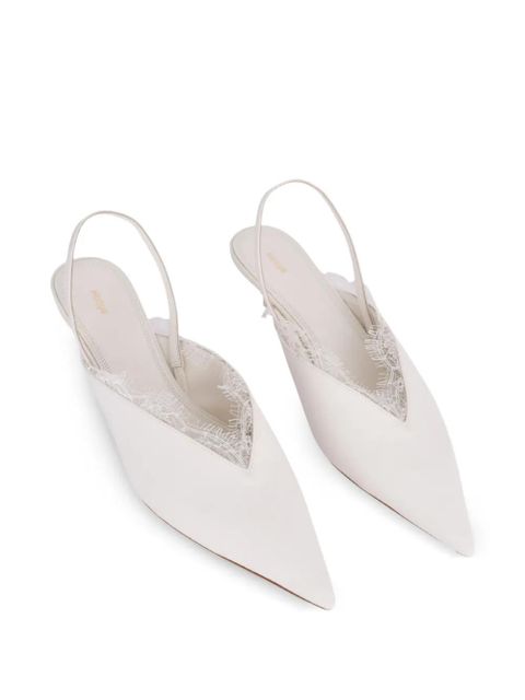 NEOUS slingback heeled pumps - White - zdjęcie produktu nr 2