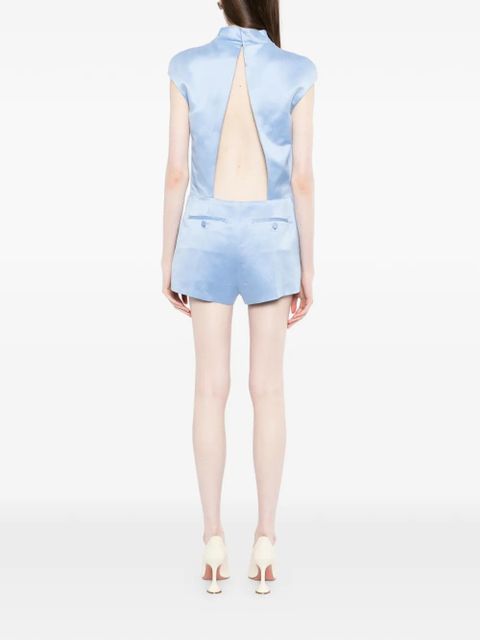 TOM FORD high-neck jumpsuit - Blue - zdjęcie produktu nr 2