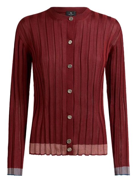 ETRO button-up cardigan - Red - zdjęcie produktu nr 1