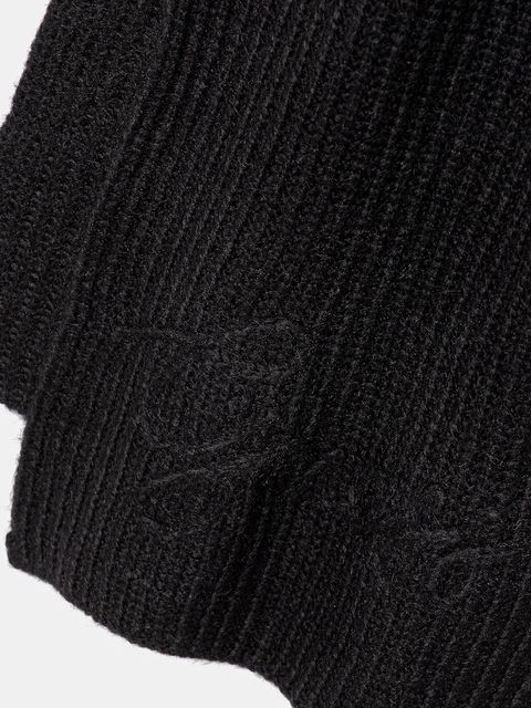 Guess szalik z domieszką wełny LEXIE damski kolor czarny gładki W5BZ19 Z3580 - zdjęcie produktu nr 2