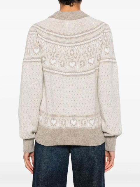 KHAITE Guy sweater - Neutrals