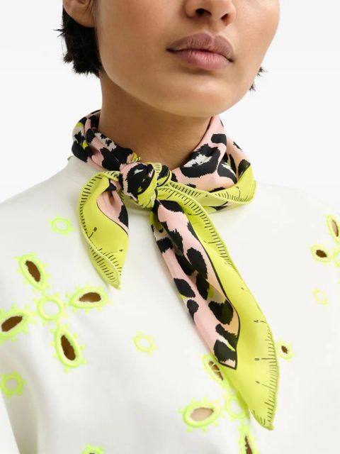 Essentiel Antwerp Jix broderie-anglaise sweatshirt - White